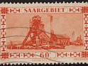 Germany 1927 Saar 60 C Orange Scott 127